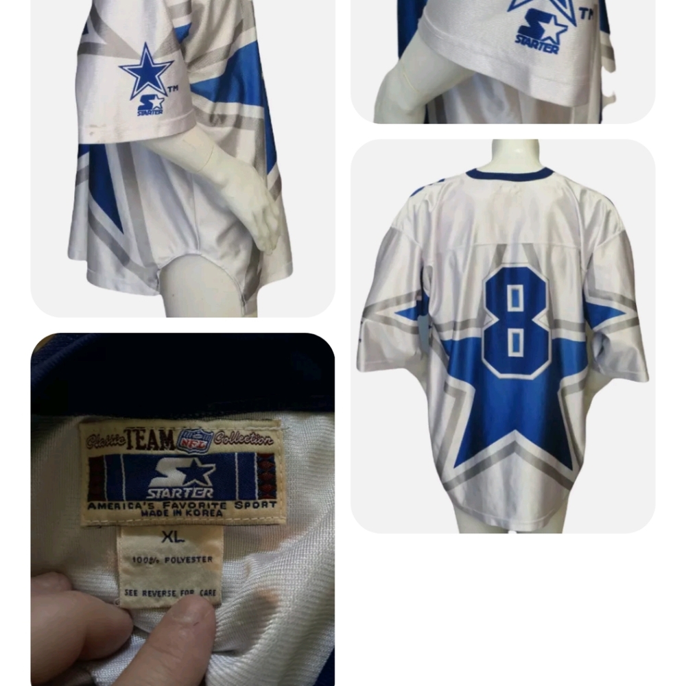 NFL jersey classic #8 Troy Aikman  men's XL